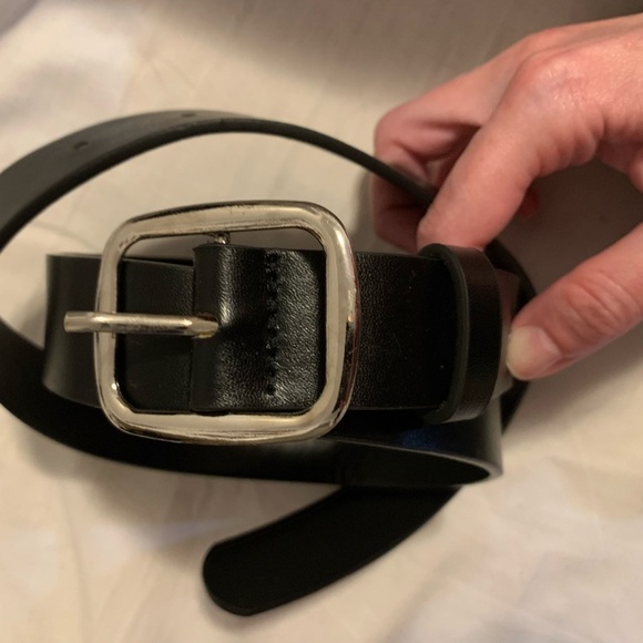 Shein Women's Pu Leather Belt in Black, Size 80 - Picture 5 of 7